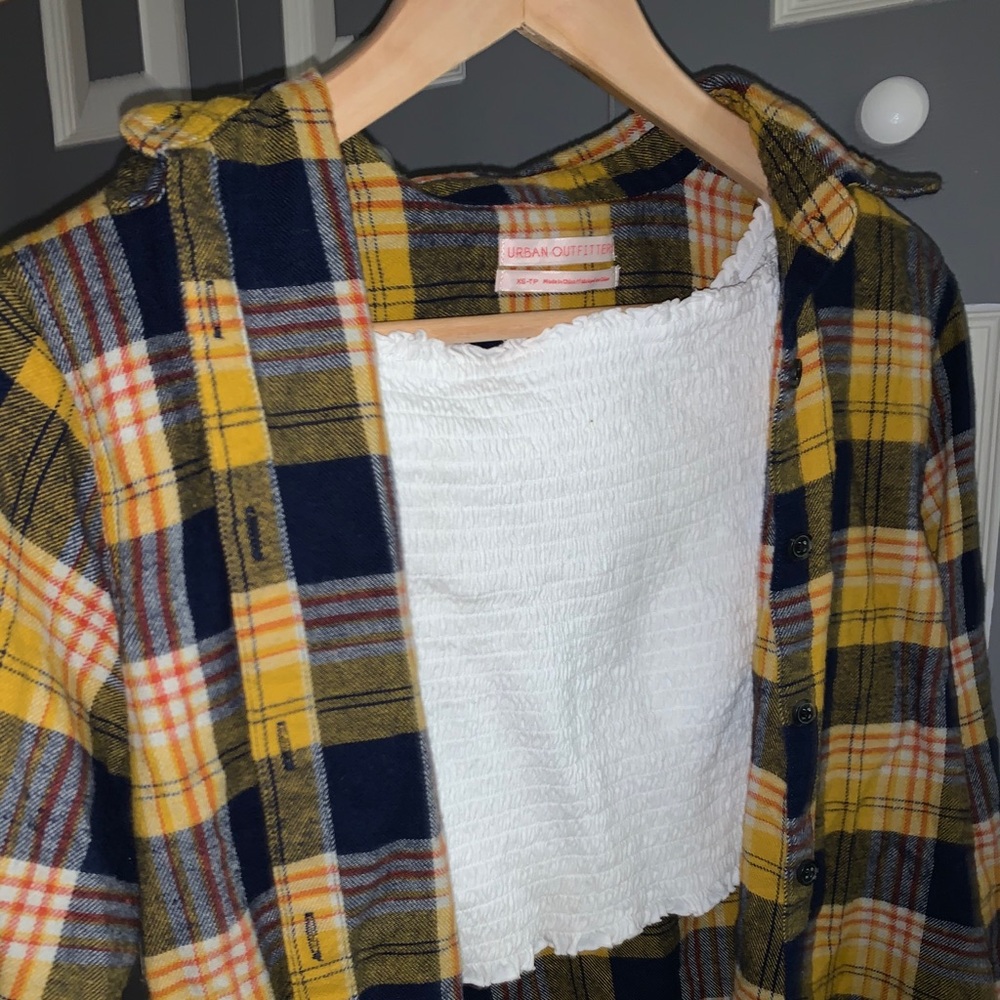 Boyfriend fit flannel💛